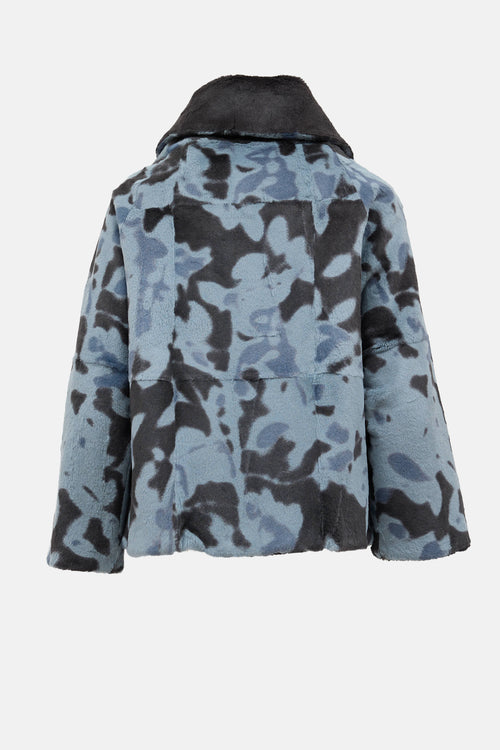 Etro Reversible Patterned Fur Jacket