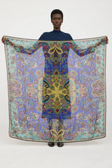 EtroPaisley Logo Scarf