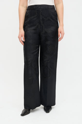 Etro Floral Jacquard Pant