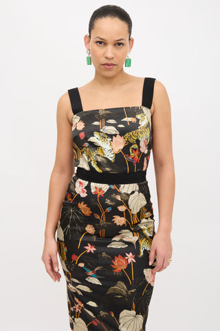 Etro Floral Sheath Dress