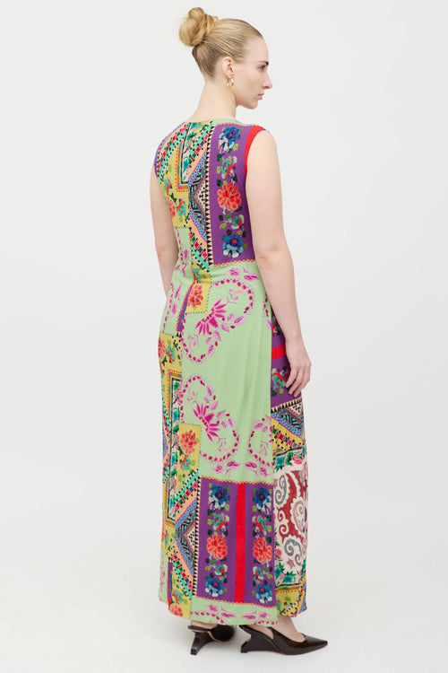 Etro Patterned Wrap Dress