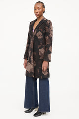 Etro Wool Floral Coat
