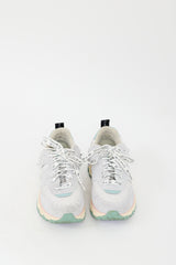 Etro Grey & Multi Suede Earthbeat Sneaker