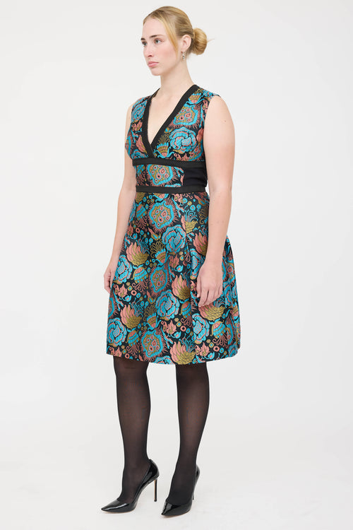 Etro Jacquard Sheath Dress