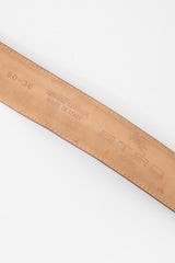 Etro Leather & Suede Stripe Belt