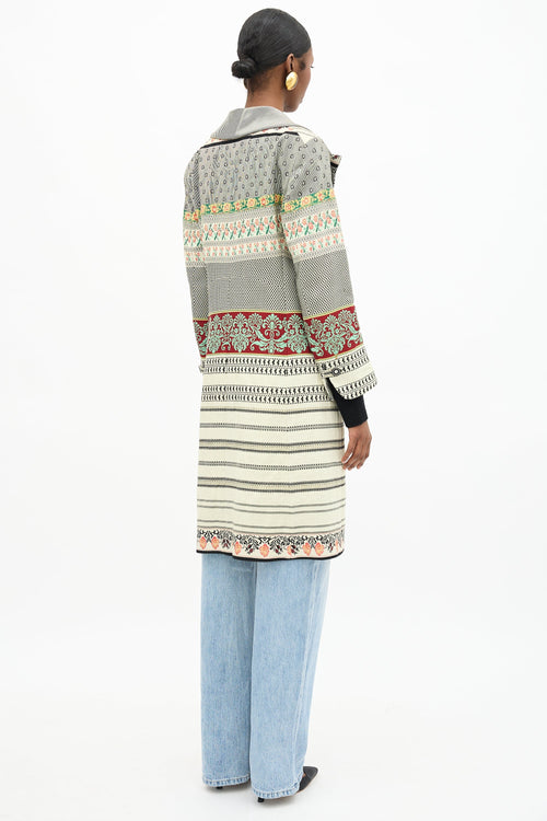 Etro Mixed Jacquard Coat