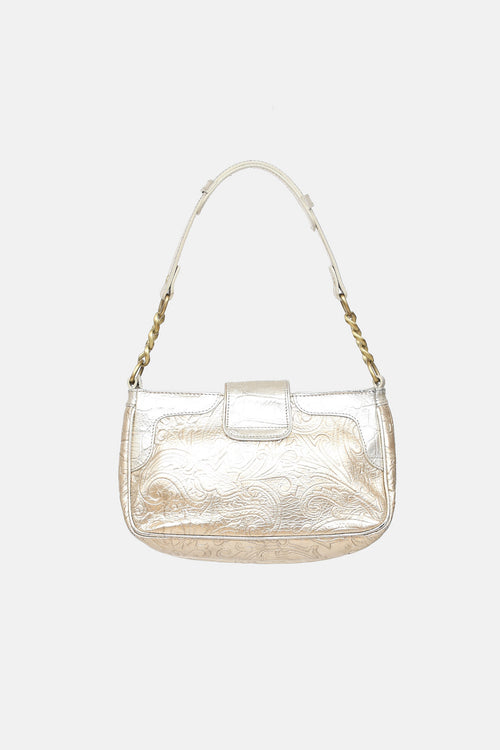 Etro Paisley Embossed Shoulder Bag