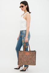 Etro Paisley Tapestry Tote Bag