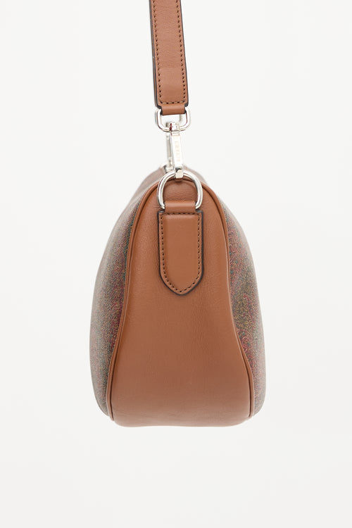 Etro Paisley Coated Canvas Crossbody Bag
