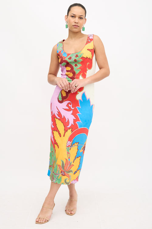 Etro Printed Sheath Dress