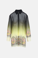 Etro Silk Printed Tunic Top