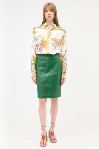 Etro Silk Printed Shirt