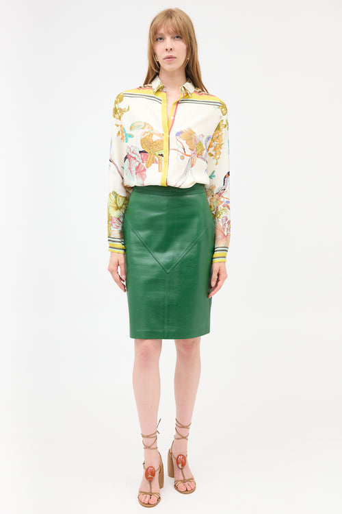 Etro Silk Printed Shirt