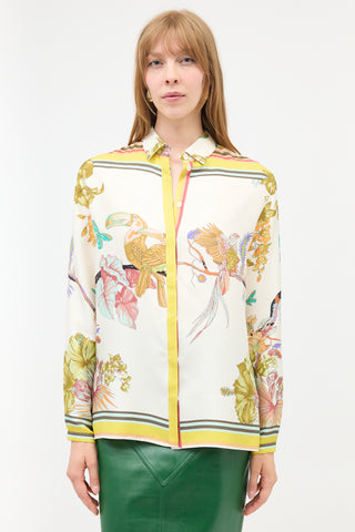Etro Silk Printed Shirt