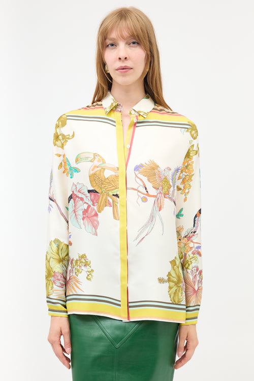 Etro Silk Printed Shirt