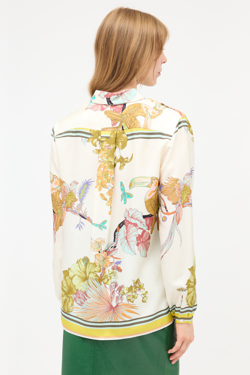 Etro Silk Printed Shirt