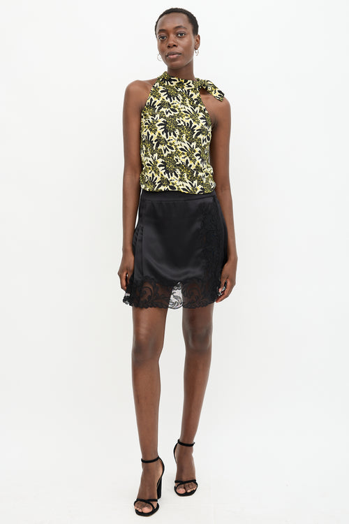 Etro Silk Floral Sleeveless Blouse