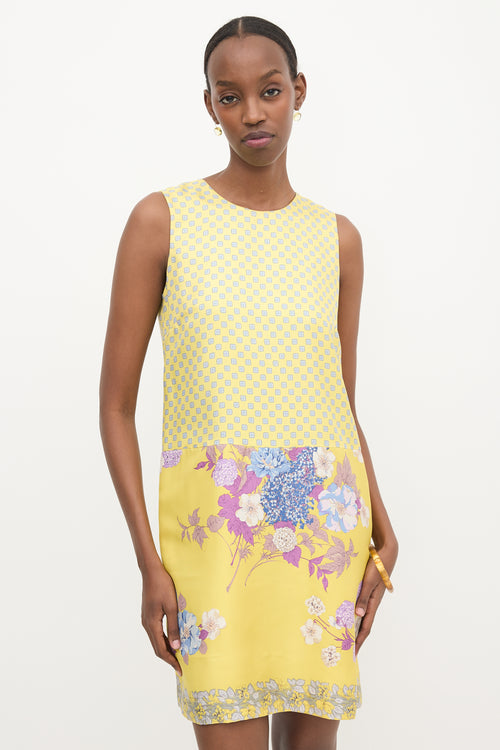 Etro Silk Printed Shift Dress