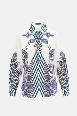 Etro Striped Paisley Shirt