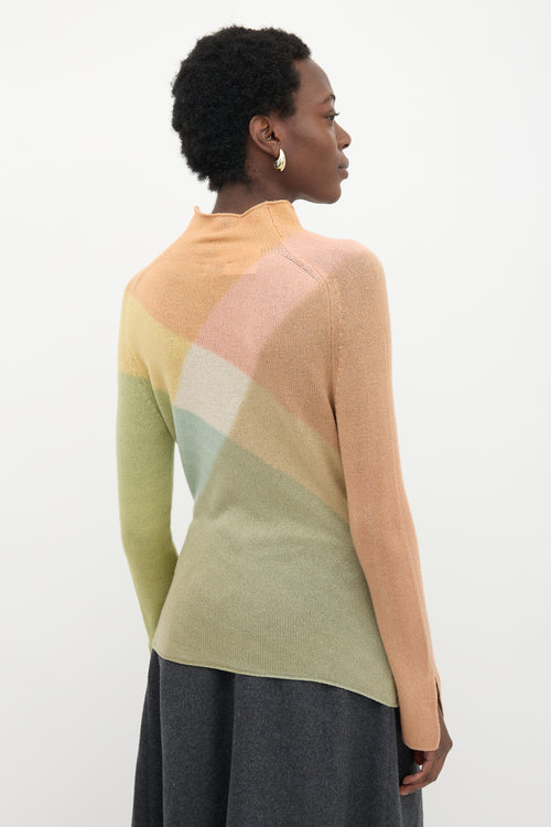 Etro Wool Argyle Sweater