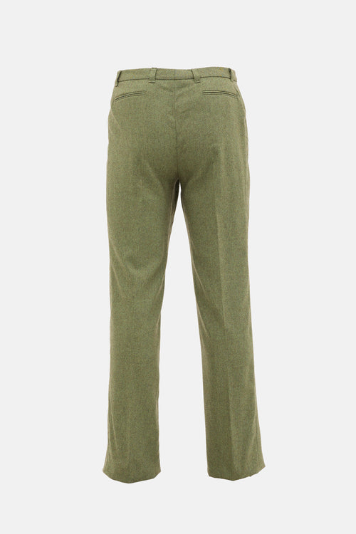 Etro Wool Straight Trouser