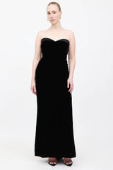 Evalina Schmidtke Velvet Maxi Gown