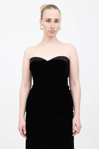 Evalina Schmidtke Velvet Maxi Gown