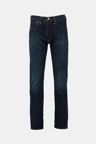Evisu Script Straight Leg Jeans