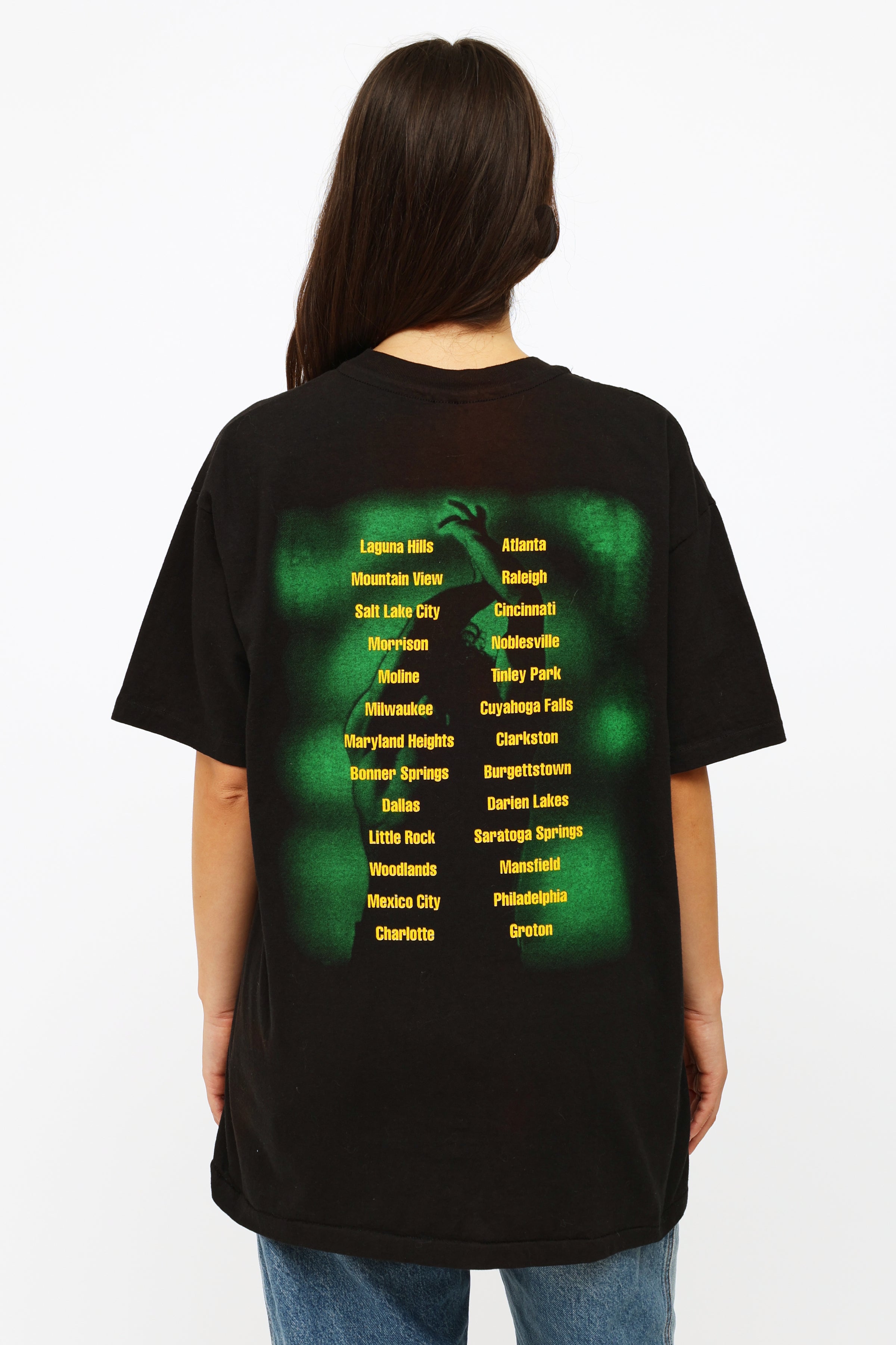 Palm Concert T-Shirt in black - Palm Angels® Official