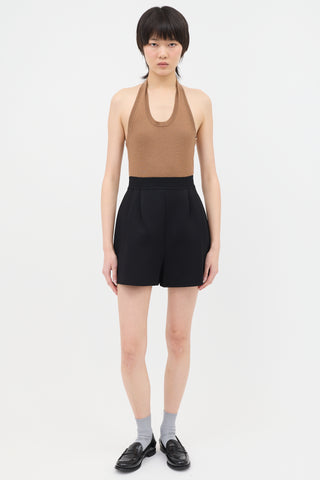 Extreme Cashmere Cashmere Halter Bodysuit