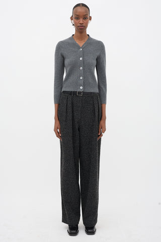 Extreme Cashmere Three Quarter Cardigan