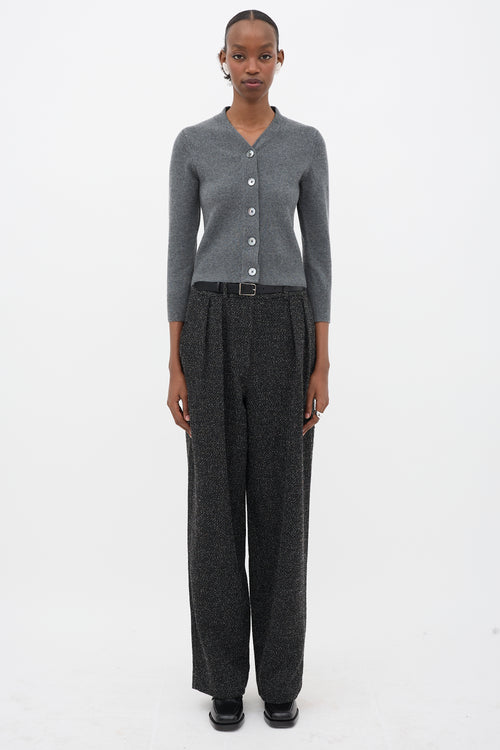 Extreme Cashmere Three Quarter Cardigan