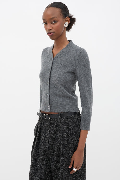 Extreme Cashmere Three Quarter Cardigan