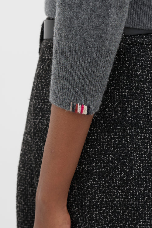 Extreme Cashmere Three Quarter Cardigan