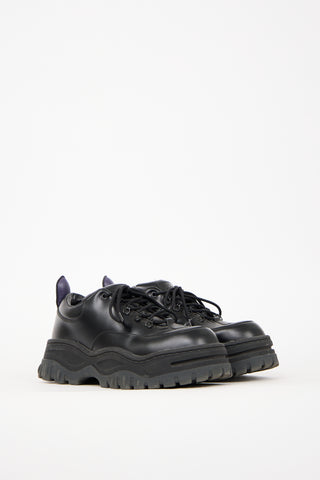 Eytys Black Leather Angel Sneaker