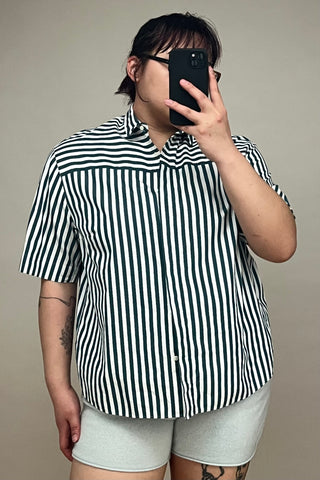 Blue & White Stripe Shirt