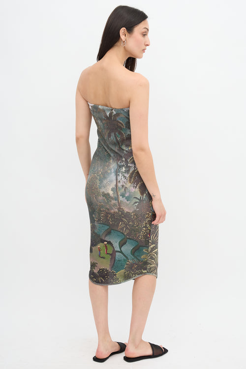 Faithfull the Brand Printed Loire Skirt