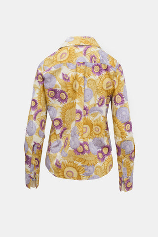 Ferragamo Vintage Floral Shirt