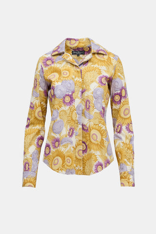 Ferragamo Vintage Floral Shirt
