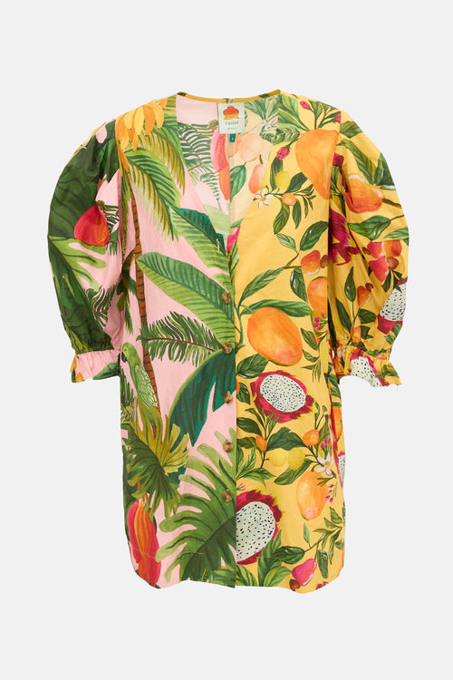 FARM Tropical Mini Dress