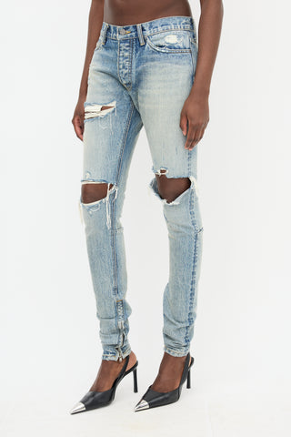 Fear of God Distressed Slim Jeans