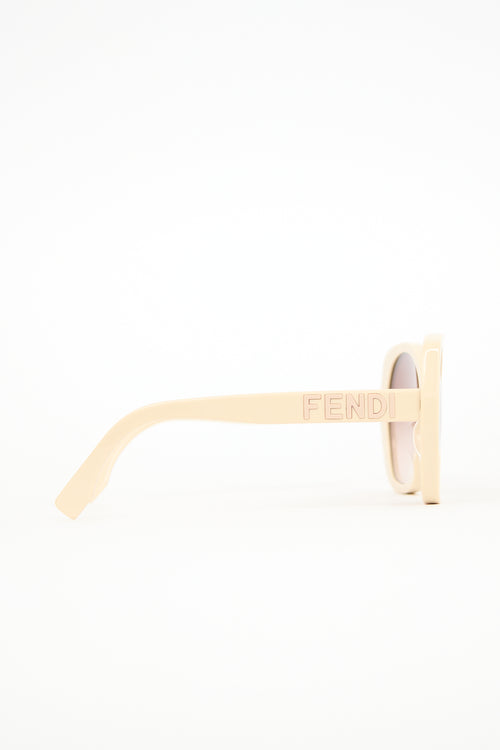 Fendi FE40112I Round Sunglasses