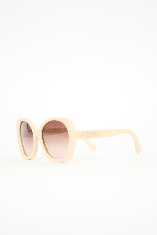 Fendi FE40112I Round Sunglasses