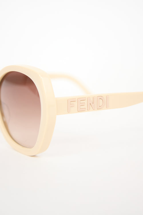 Fendi FE40112I Round Sunglasses
