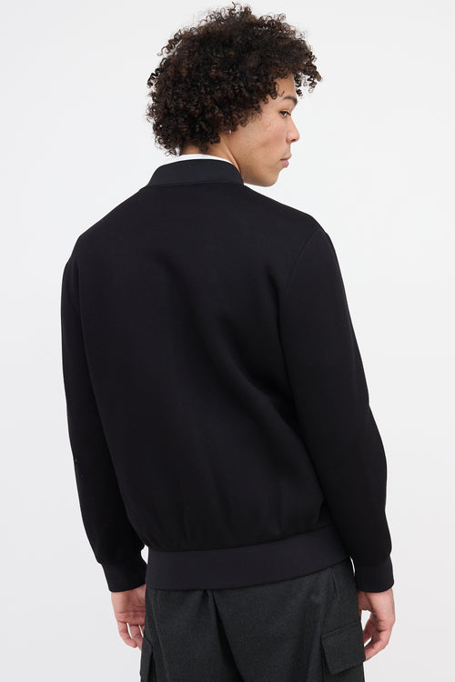 Fendi Embroidered Eyes Bomber Jacket