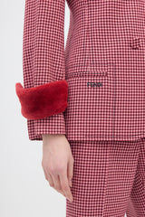 Fendi Wool Check Suit