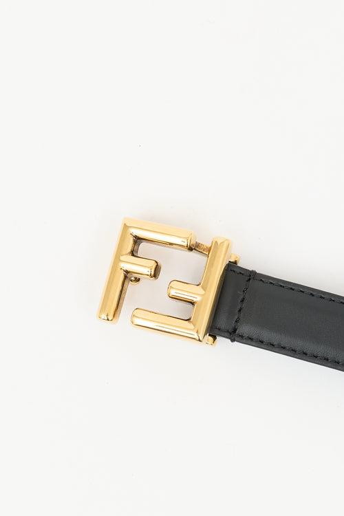 Fendi Leather FF Belt