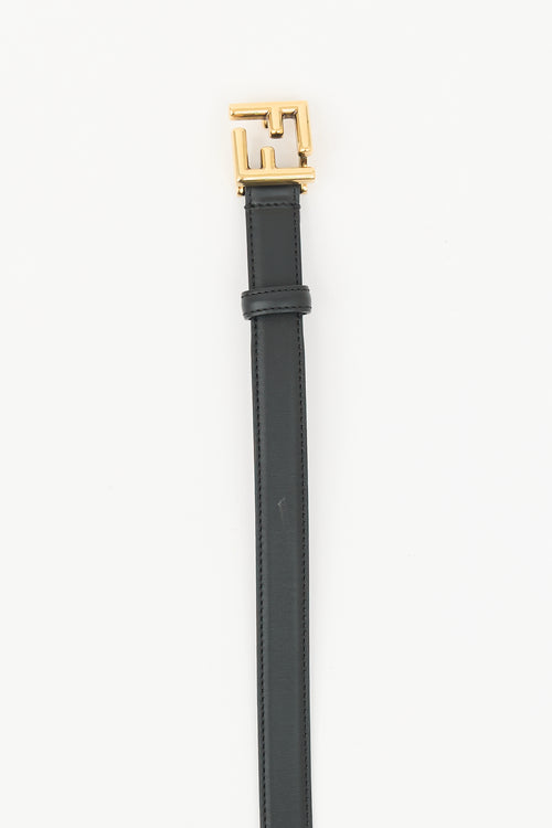 Fendi Leather FF Belt
