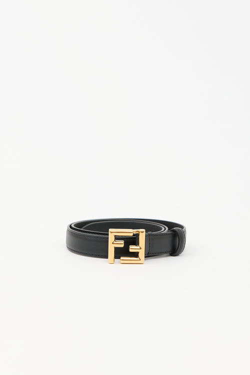 Fendi Leather FF Belt