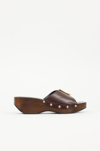 Fendi Vintage FF Sandal